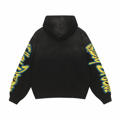 Taz Zip Up Hoodie (Black)