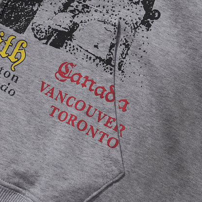 Vale Forever Sade Zip Up Hoodie Grey