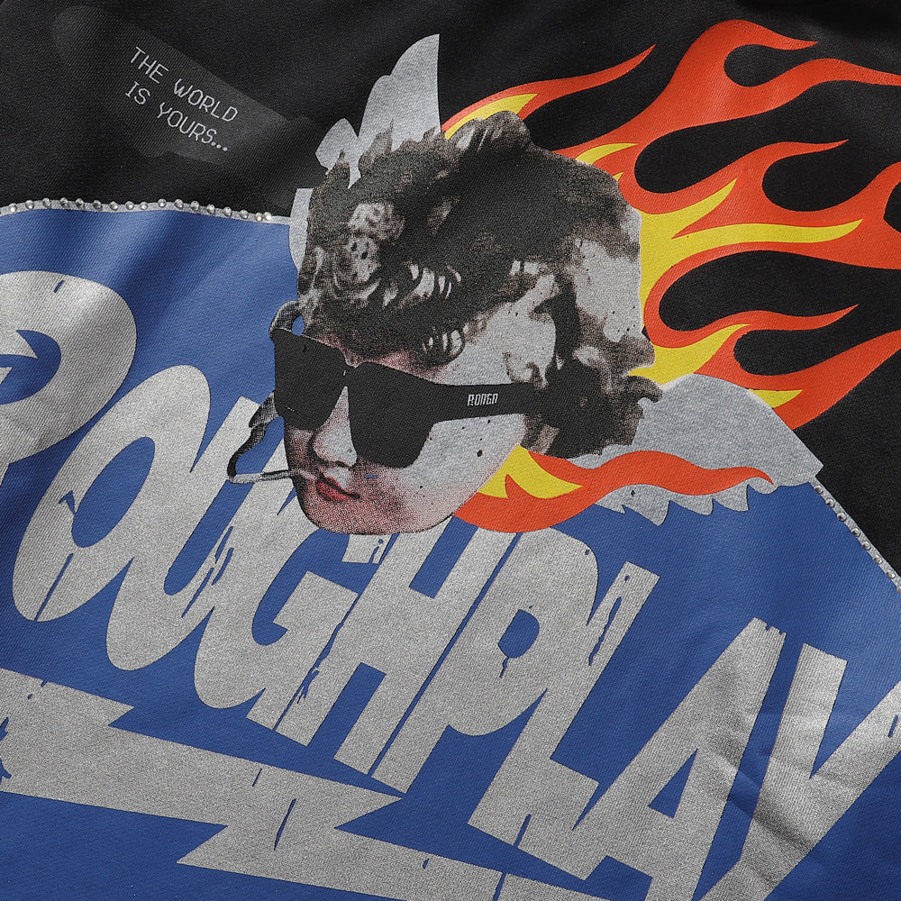 编号R203，RoughPlay SoulBoy Hoodie烫钻15 - 7