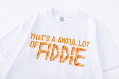 Oversized Short Sleeve Graphic Tee Dropped Shoulder Streetwear Summer Casual T-Shirt | Lean Stitch