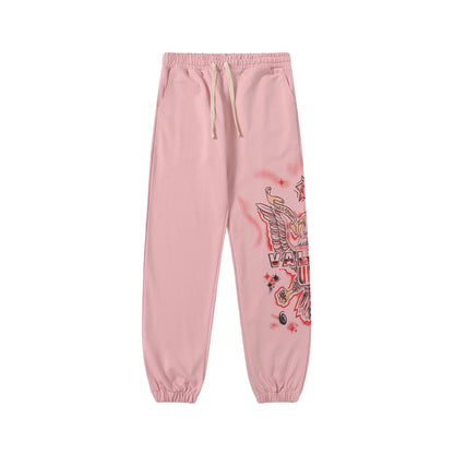 Flag Zip-Up Hoodie & Flag Sweatpants
