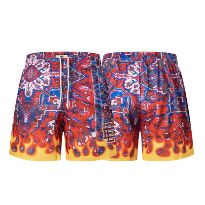 Mesh Basketball Shorts Athletic Streetwear Casual Summer Swim Shorts | Six Five