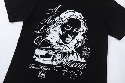 That's A Awful Lot Of Cough Syrup Graphic Print Short Sleeve T-Shirt Oversized Casual Streetwear Summer Tee | Syrup Tee