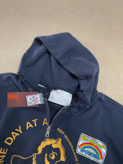 Treatment Center Zip Hoodie - Navy
