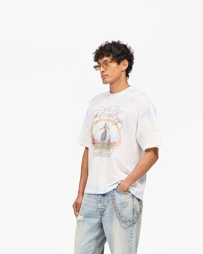 Represent x The Beach Boys Tie Dye Short Sleeve Tee Vintage Western Distressed Heavyweight Streetwear | Beach Dye