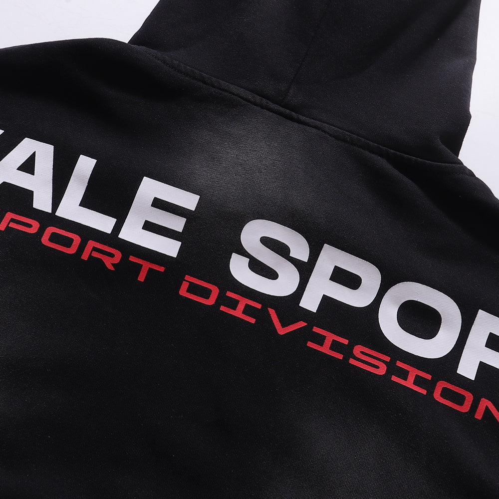 编号VA569，批110，美潮VALE SPORT DIVISION洗水做旧连帽衫开衫卫衣21 - 7