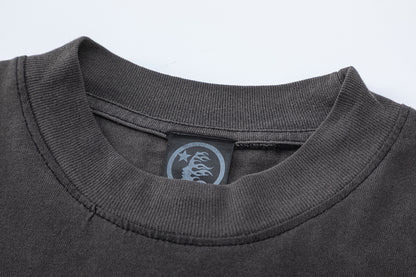 Oversized Short Sleeve Graphic Tee Dropped Shoulder Streetwear Summer Casual T-Shirt | Relic Tee