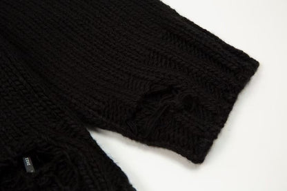 MASTERMIND WORLD Black Oversized Skull Sweater