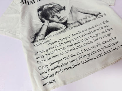 Flowers of Anger T-Shirt - White