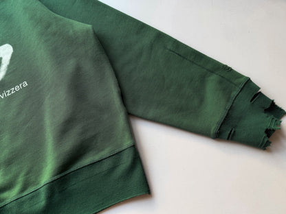 Enfants Riches Déprimés S.S.S. TV Raglan Crewneck Sweatshirt - Forest Green