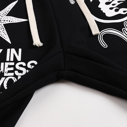 Hellstar 'We Found Our Victory' Flare Sweatpants 'Black'