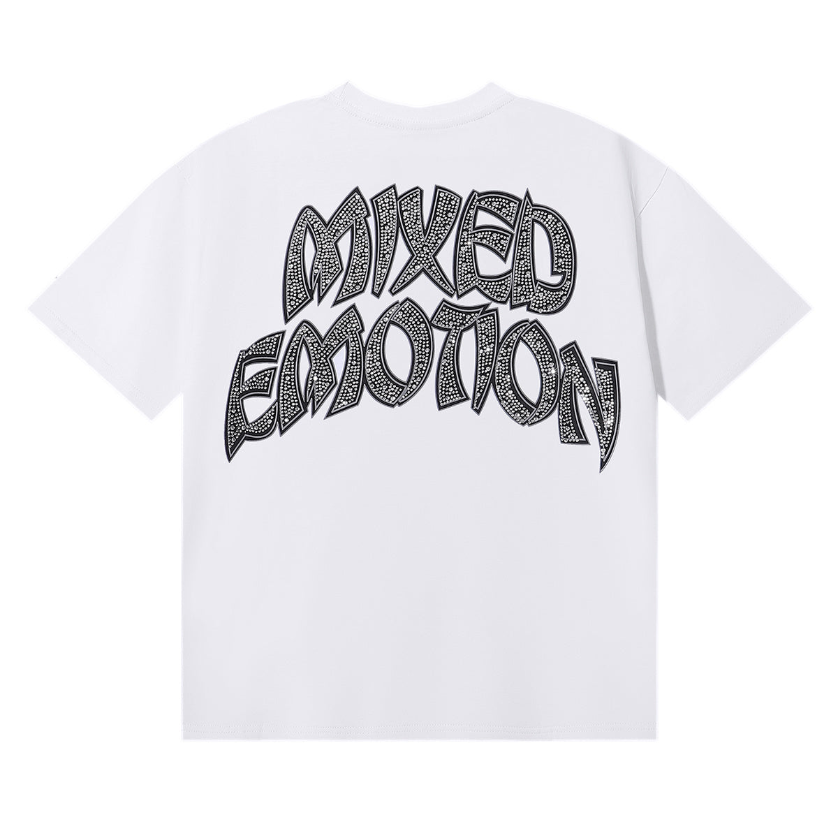批45，编号EM018，美潮Mixed Emotion Arch Angel弓箭天使印花烫钻高品质纯棉双纱短袖T恤男女24 - 7