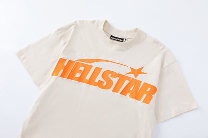 Short Sleeve Crew Neck Tee Solid Color Oversized Casual Basic Summer Cotton T-Shirt | Cream Soft