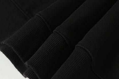 Crest Pullover Hoodie (Black / Red)