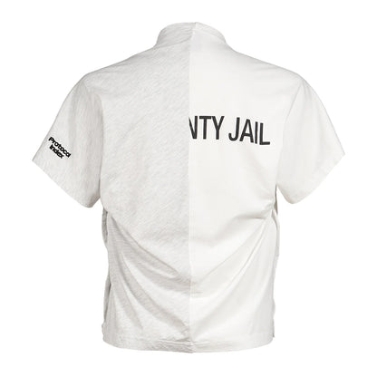 Fake Shoulder Seam T-Shirt