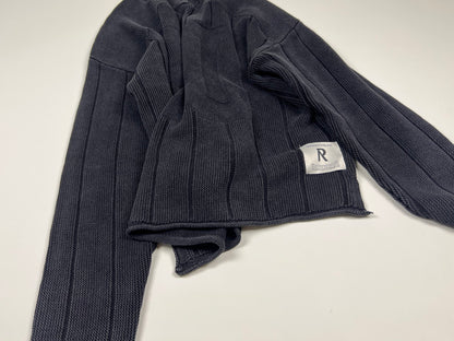 Knitted Varsity Jersey - Vintage Grey