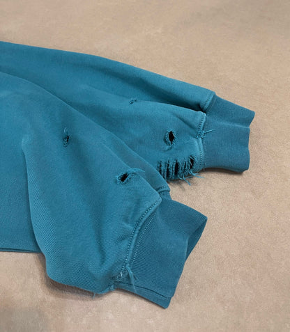 Streetwise Airbrush Crewneck - Petrol Blue