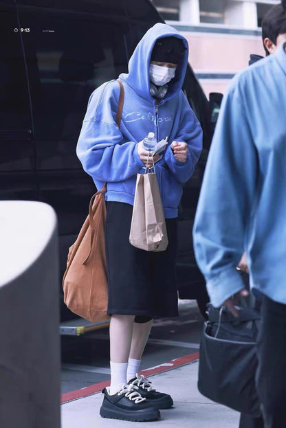 ERL California Zip-Up Hoodie