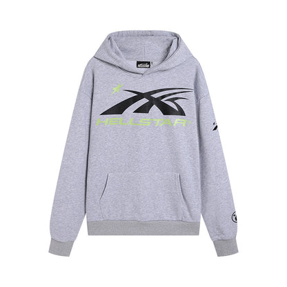 Hellstar Sport Gel Logo Hoodie 'Black/Red'