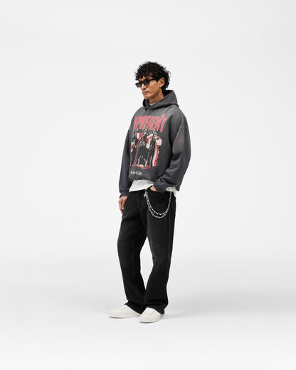 Dream On Tour Hoodie - Sun Fade Grey
