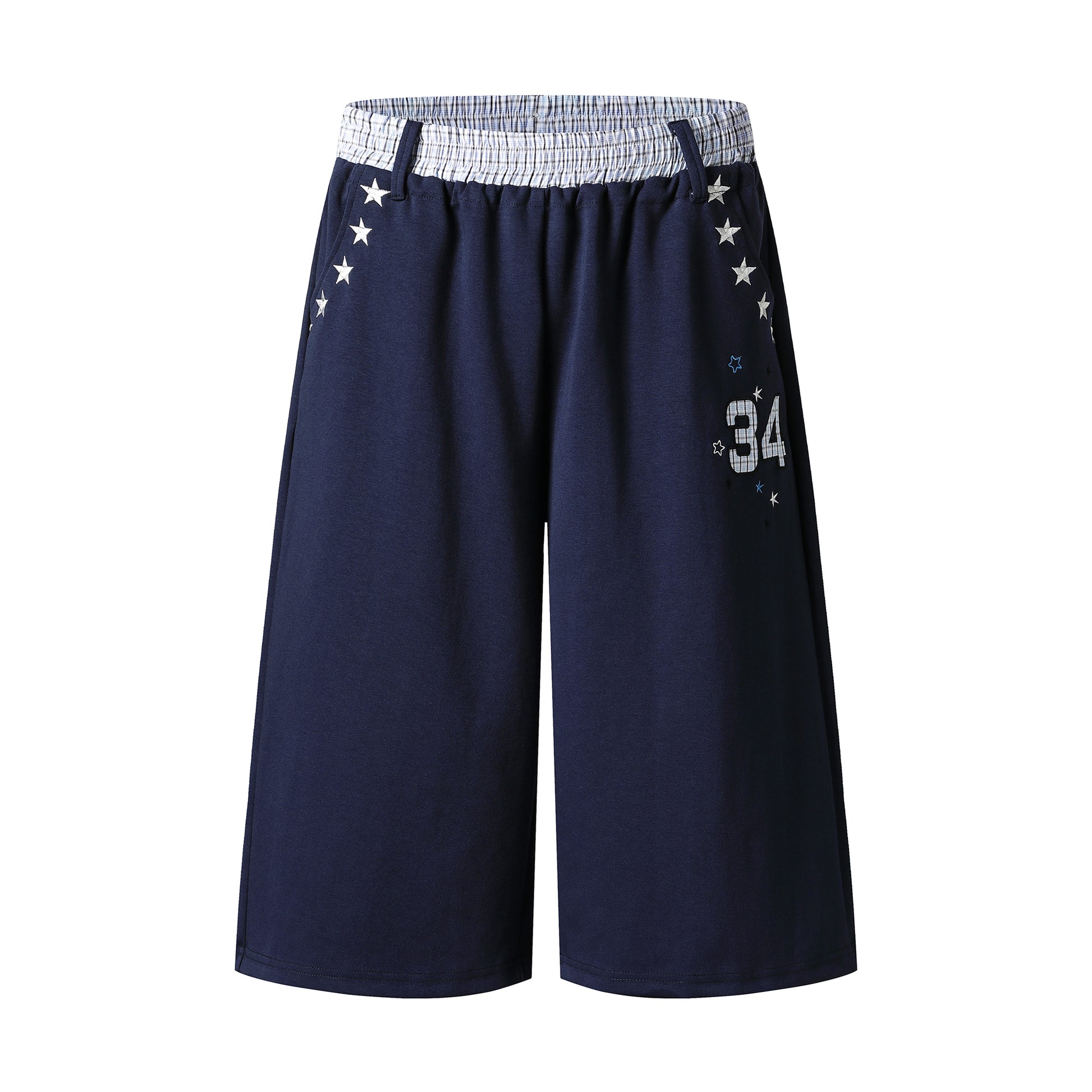 Star 34 Wide Leg Sweat Shorts - Color Comparison Side