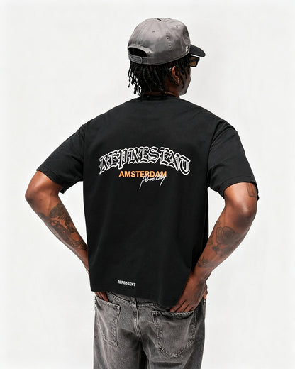 Represent Amsterdam Store Exclusive T-Shirt / Black