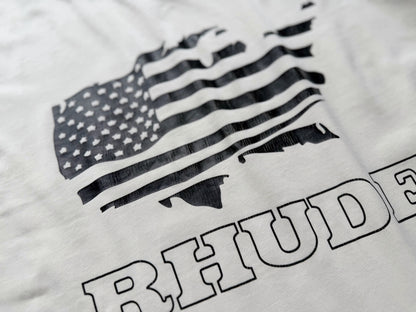 USA Flag Slub Tee