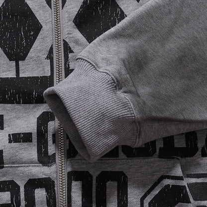 Vale Forever Athletica XXX Zip-Up Hoodie Grey