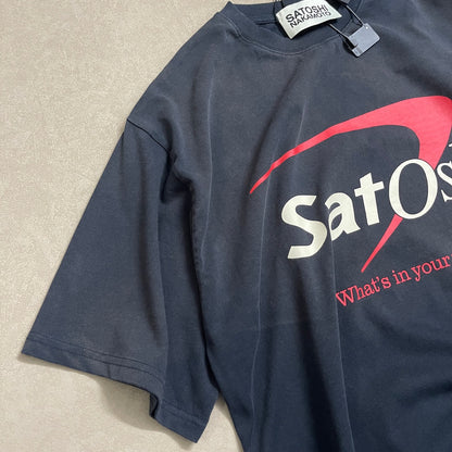 Satoshi SatOshi Logo Graphic Tee Washed Black