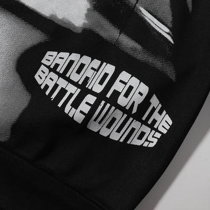 Rough Play SKULL IN CAR HOODIE (BLK)