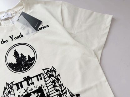 RHUDE VINTAGE YOUTH OF AMERICA T-SHIRT