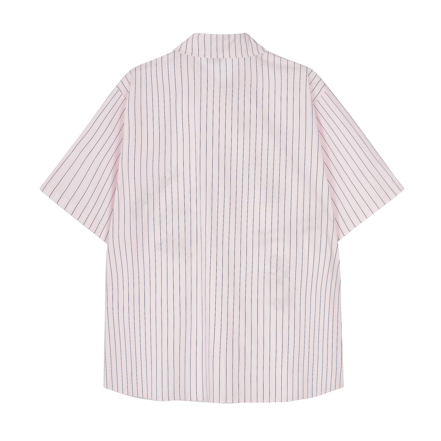 Hello Kitty stripe shirt pink white - front