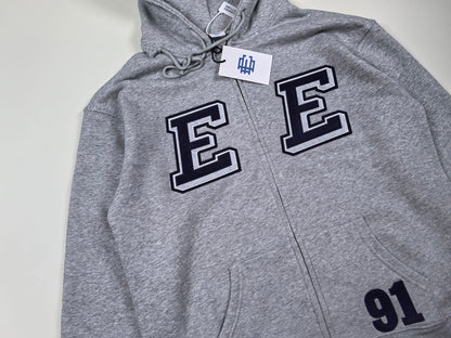 Eric Emanuel EE Felt Zip-Up Hoodie
