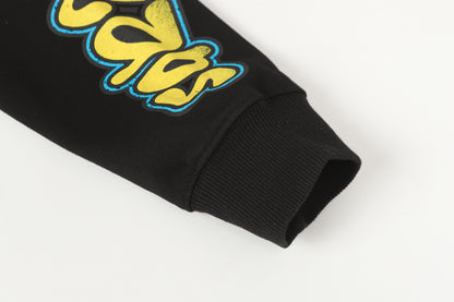 Taz Zip Up Hoodie (Black)