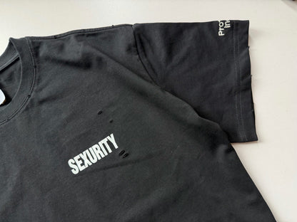 Protocol Index Sexurity Washed T Shirts Black