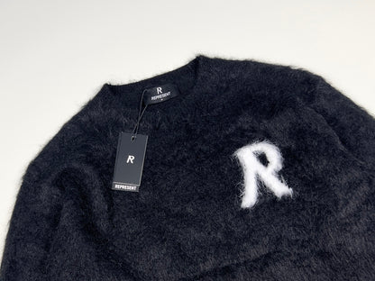 Knitted Bouclé Polo