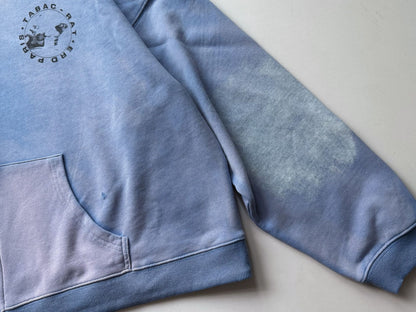 Daughter's Distressed Printed Cotton-Jersey Zip-Up Hoodie
