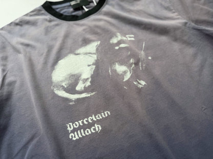 Porcelain Dog Patch Ringer T-Shirt