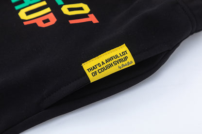 Women's Slogan Graphic Shorts Casual Streetwear Summer Elastic Waist Loose Fit Short Pants | Numb Short