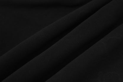 Spider Web Zip Up Hoodie (Black)