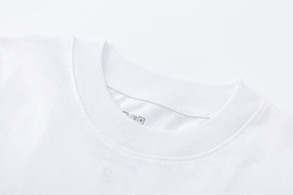 Short Sleeve Crew Neck Tee Solid White Silky Smooth Oversized Casual Summer Lightweight T-Shirt | Silk Touch