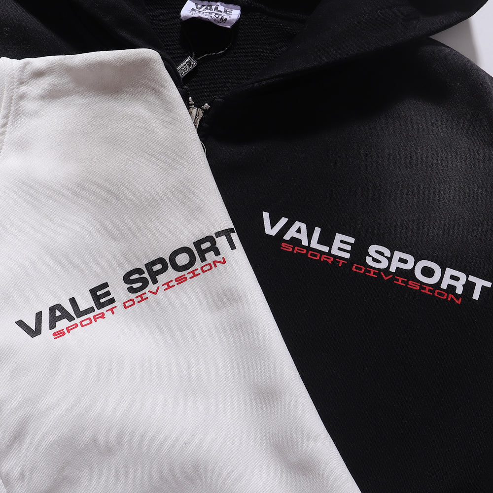 编号VA569，批110，美潮VALE SPORT DIVISION洗水做旧连帽衫开衫卫衣21 - 8