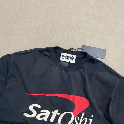 Satoshi SatOshi Logo Graphic Tee Washed Black