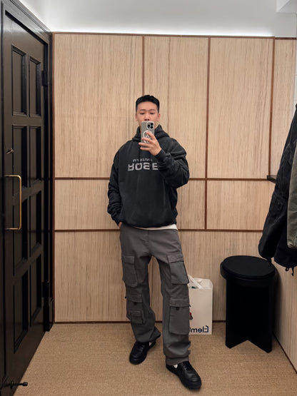 Upside Down Logo Classic Hoodie