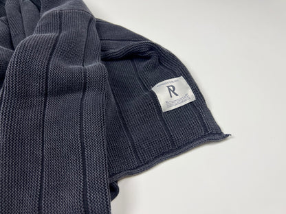 Knitted Varsity Jersey - Vintage Grey