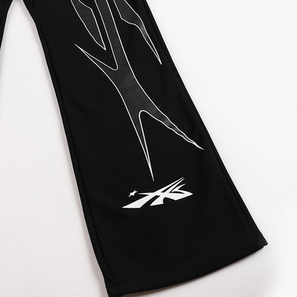 Hellstar Sports Lime Green Runner Sweatpants 'Black'