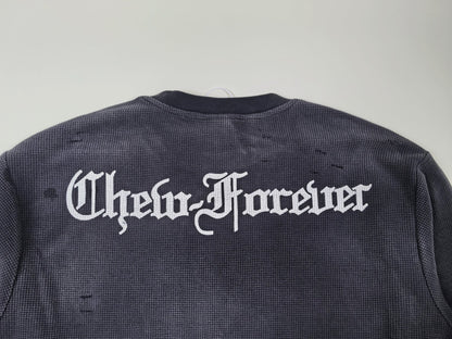Pure Hatred Waffle Thermal Longsleeve - Washed Black