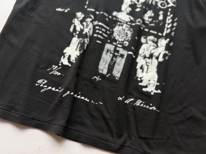 Enfants Riches Deprimes ERD Diaghilev Concept Tee Washed Distressed Religious Art Collage Print Heavyweight Cotton Oversized Streetwear T-Shirt | Diaghilev
