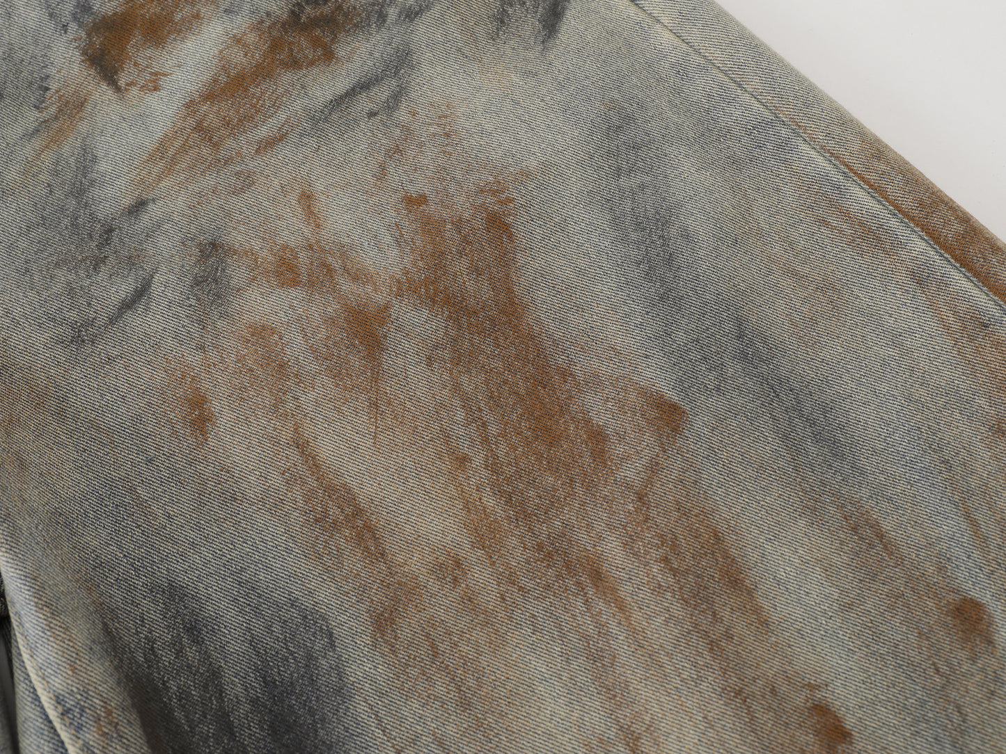 Mud Dye Earth Tone Wide Leg Denim Shorts High Waist Washed Vintage Streetwear Summer Casual Jean Shorts | Dust Storm