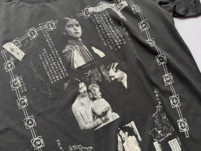 'The Little One's Parents' Distressed Printed Cotton-Jersey T-Shirt